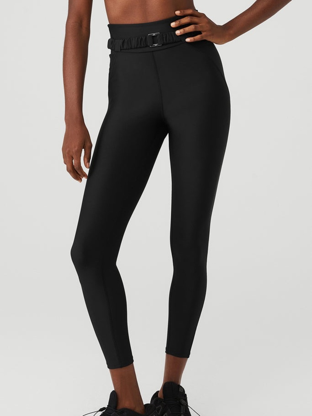 Alo Yoga Airlift High-waist 7/8 Charmer Legging Belted Small Black